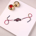Turtle - Handmade Beadwork Kids Rakhi by Jugni 13