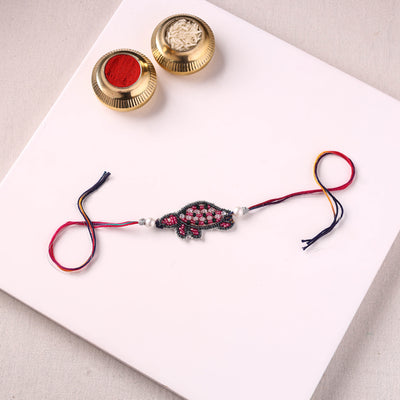 Turtle - Handmade Beadwork Kids Rakhi by Jugni 13