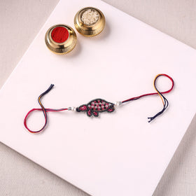 Turtle - Handmade Beadwork Kids Rakhi by Jugni 13