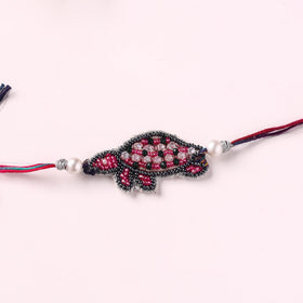 Turtle - Handmade Beadwork Kids Rakhi by Jugni 13