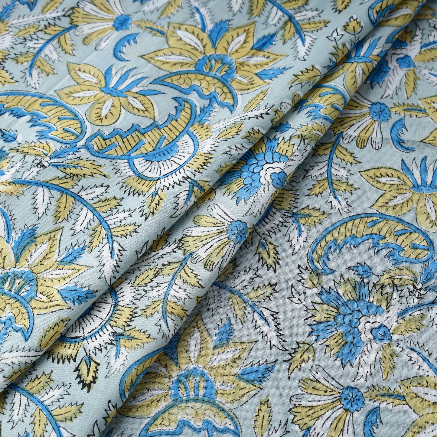 Sanganeri Fabric