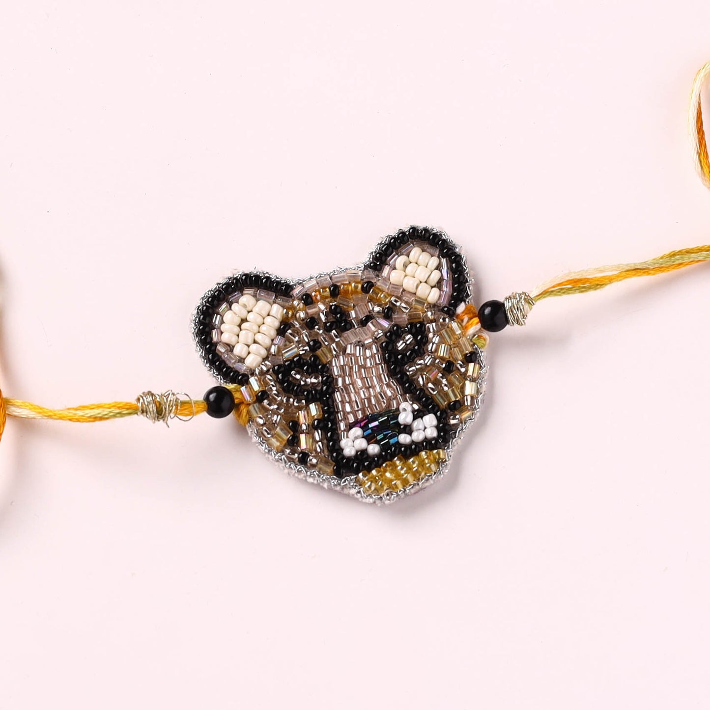 Leopard - Handmade Beadwork Kids Rakhi by Jugni 17