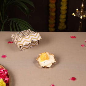 Handmade Shubh Utsav Soy Wax Scented Metal Urli Candle 06