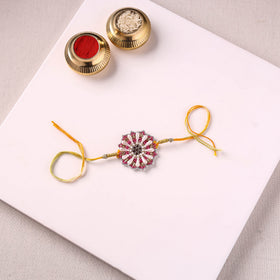 Flower - Handmade Beadwork Rakhi by Jugni 21