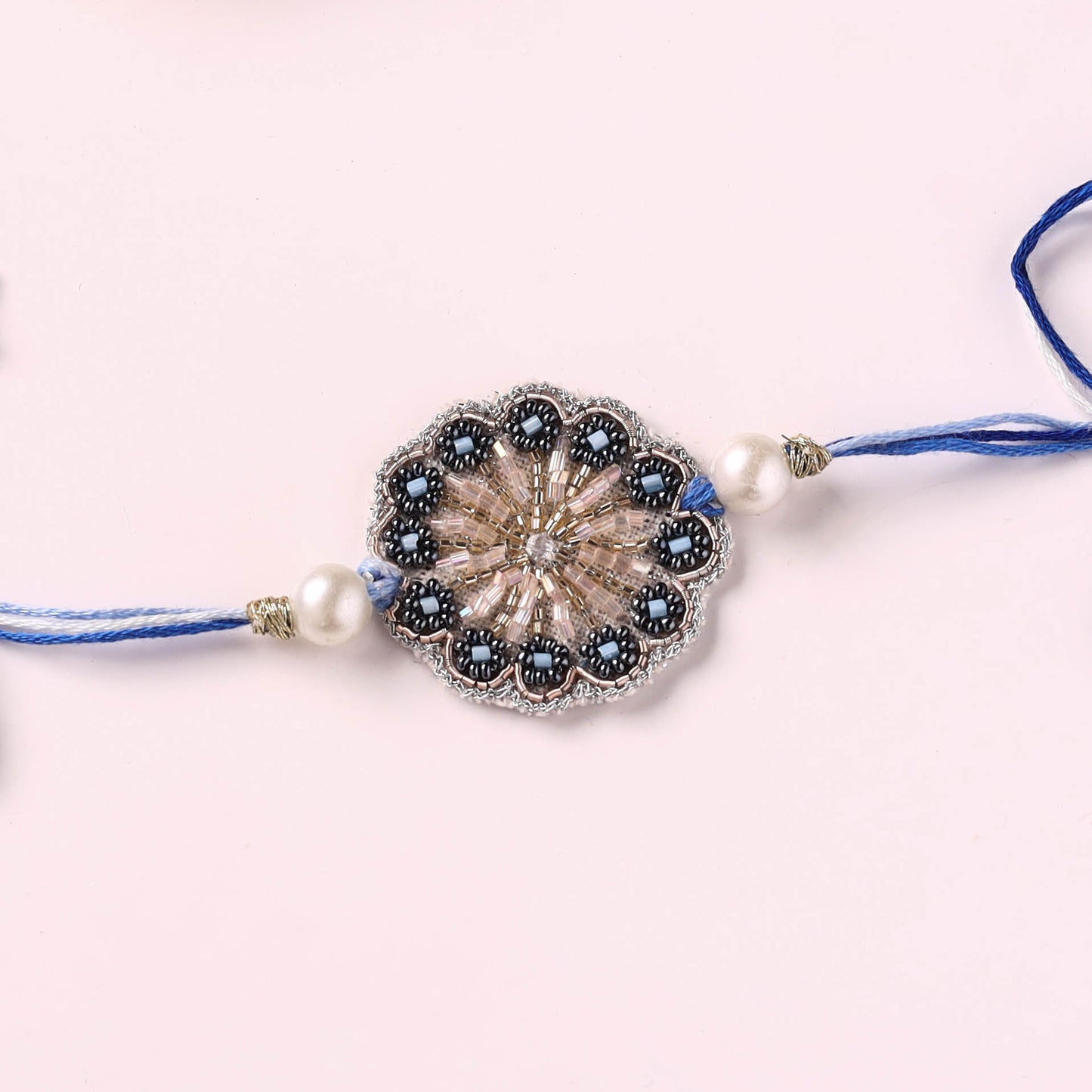 Flower - Handmade Beadwork Rakhi by Jugni 22