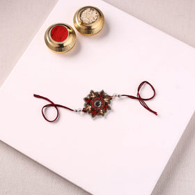 Flower - Handmade Thread & Beadwork Rakhi by Jugni 23