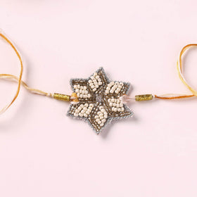 Star - Handmade Beadwork Rakhi by Jugni 25