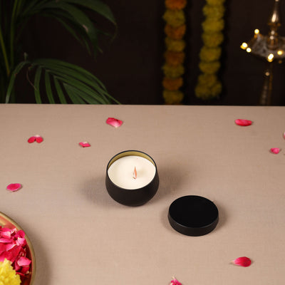 Handmade Saanjh Soy Wax Scented Candle 09