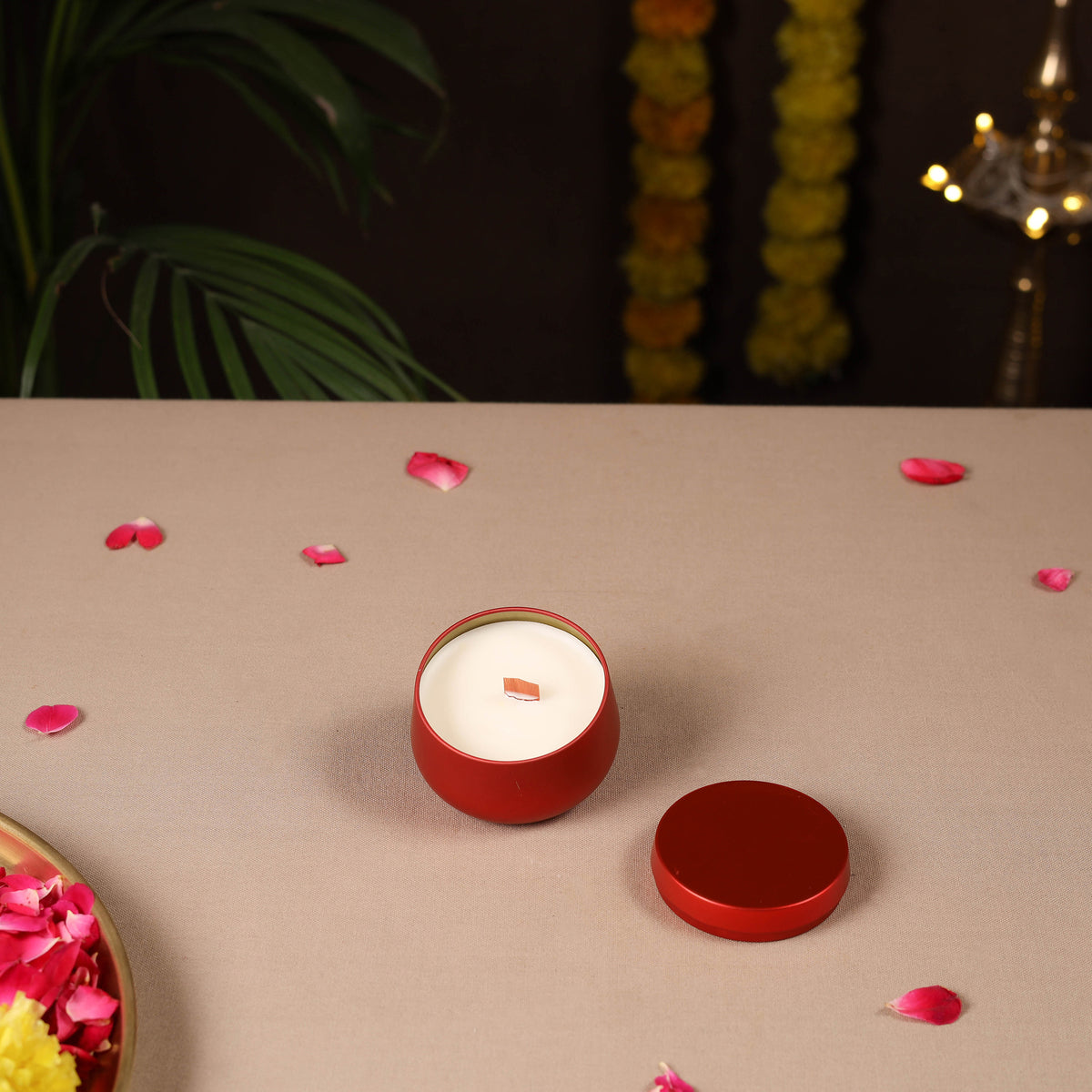 Handmade Saanjh Soy Wax Scented Candle 08