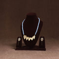 Handmade Beads Tribal Dokra Necklace Set 23