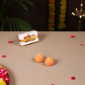 Handmade Ladoo Soy Wax Scented Candles (Set of 2) 01