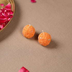 Handmade Ladoo Soy Wax Scented Candles (Set of 2) 01