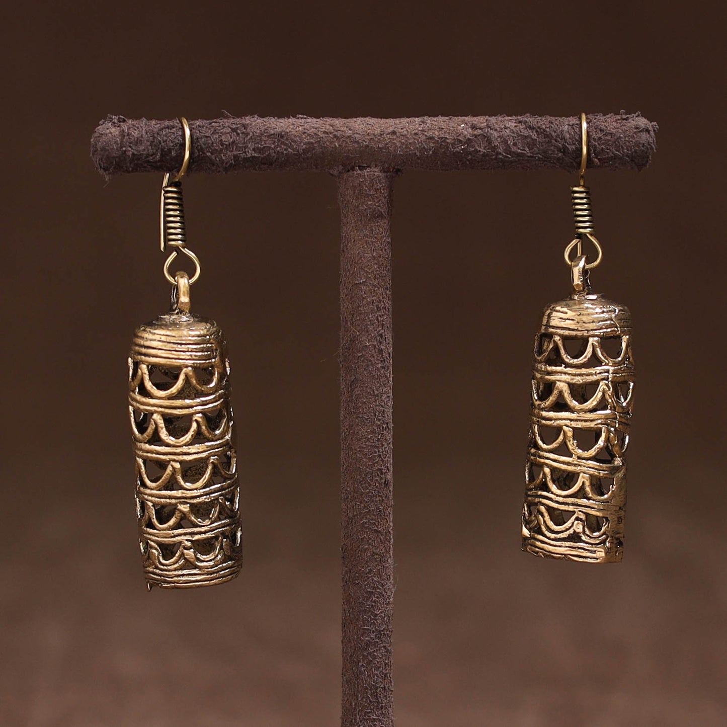 Handmade Tribal Dokra Earrings 14