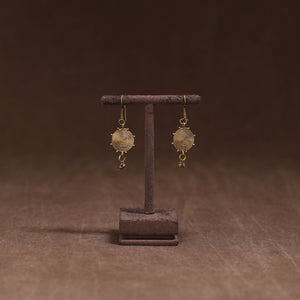 Yellow - Handmade Tribal Dokra Earrings 21