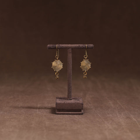 Yellow - Handmade Tribal Dokra Earrings 21