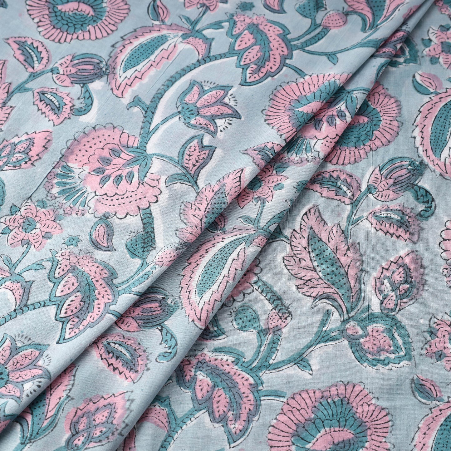 Sanganeri Fabric