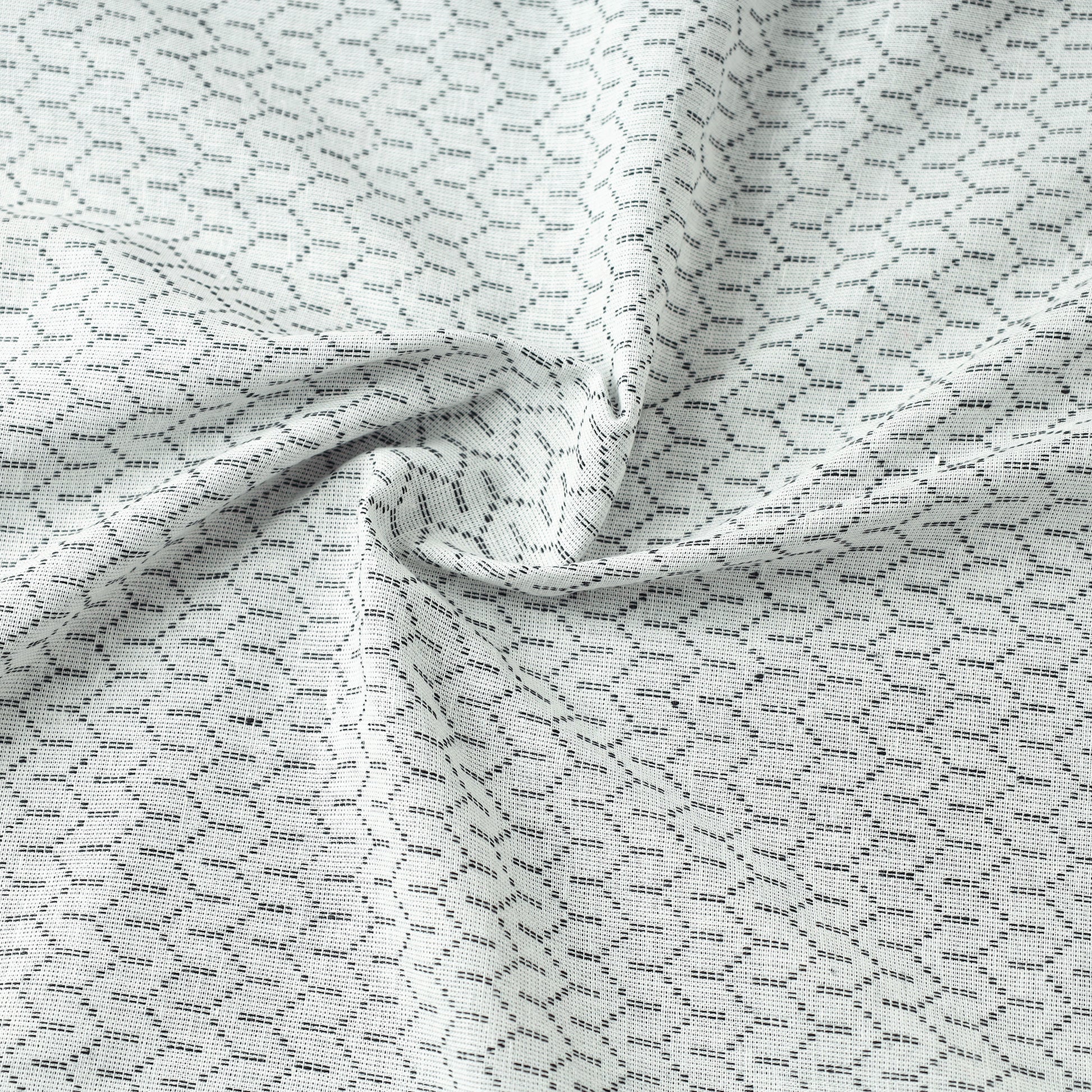 Jacquard Prewashed Cotton Fabric
