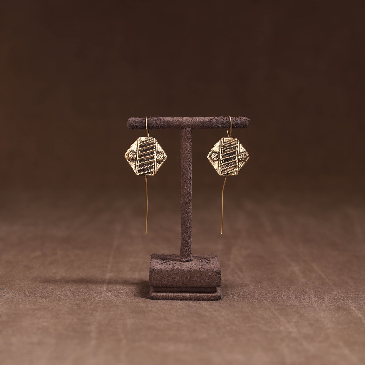 Handmade Tribal Dokra Earrings 19