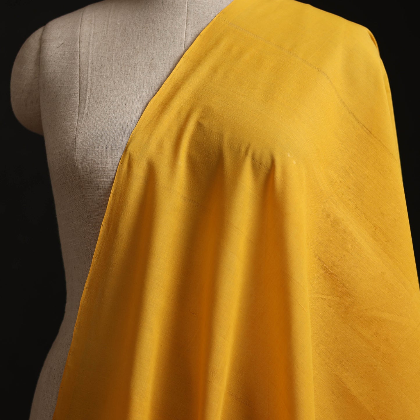 Handloom Mangalagiri Plain Cotton Fabric 04