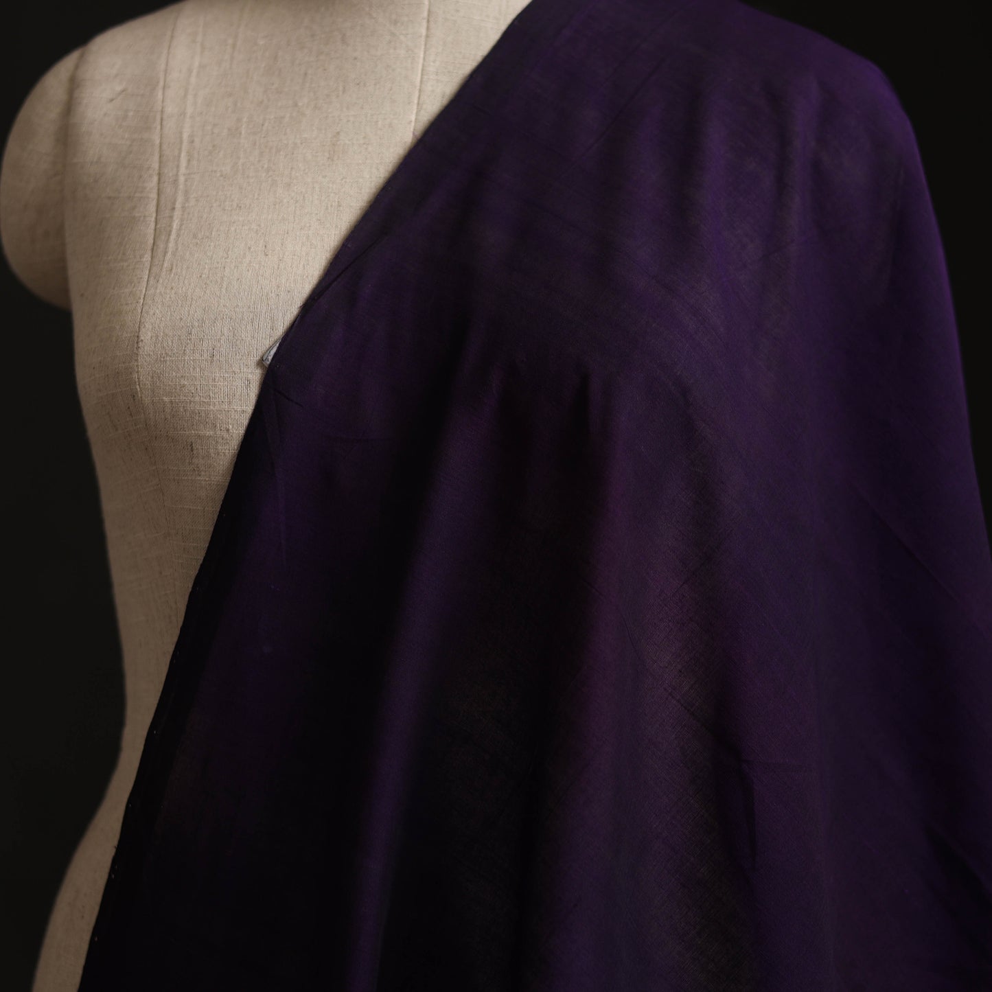Handloom Mangalagiri Plain Cotton Fabric 06