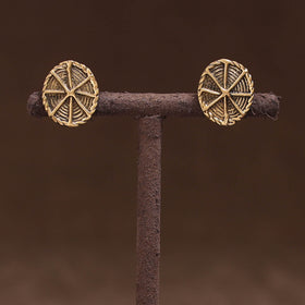 Handmade Tribal Dokra Earrings 13