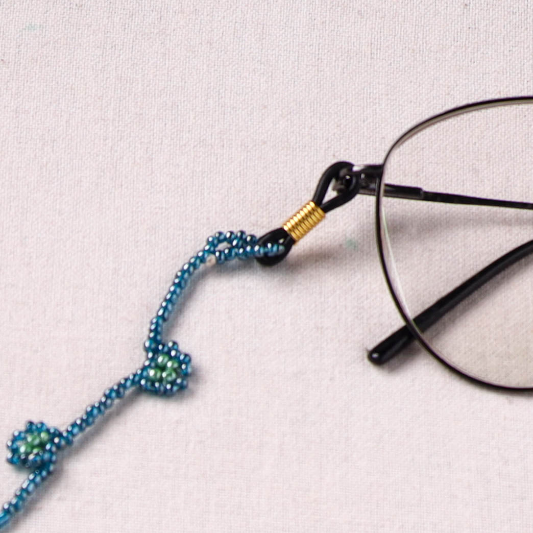 Handmade Beadwork Spectacle Lanyard/Chashma Dori 06