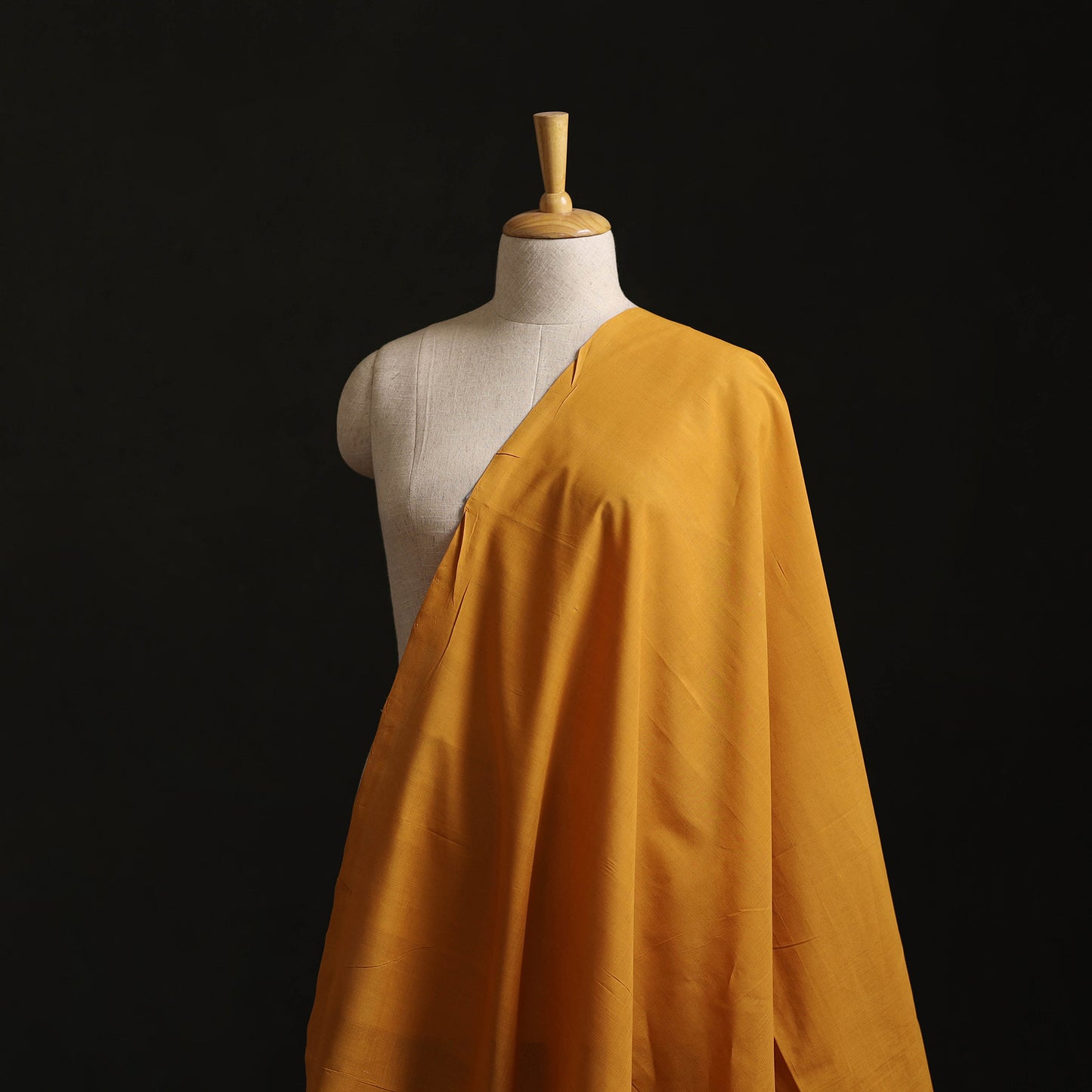 Handloom Mangalagiri Plain Cotton Fabric 08