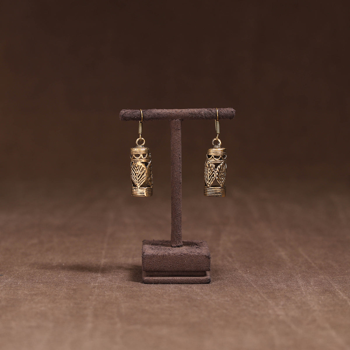Handmade Tribal Dokra Earrings 09