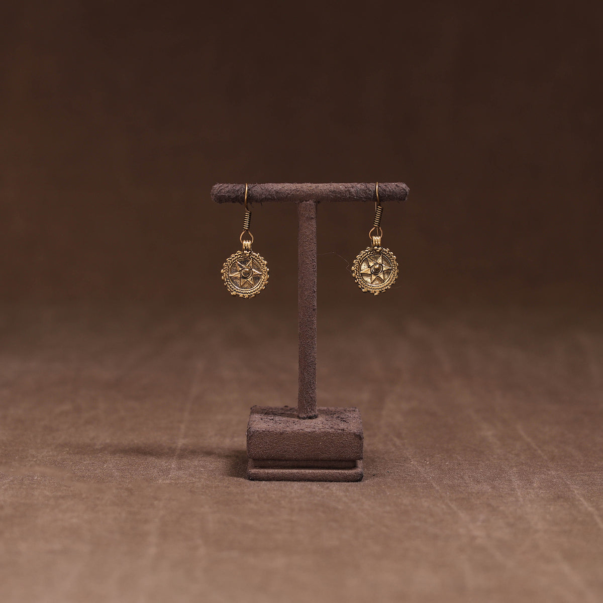 Handmade Tribal Dokra Earrings 04