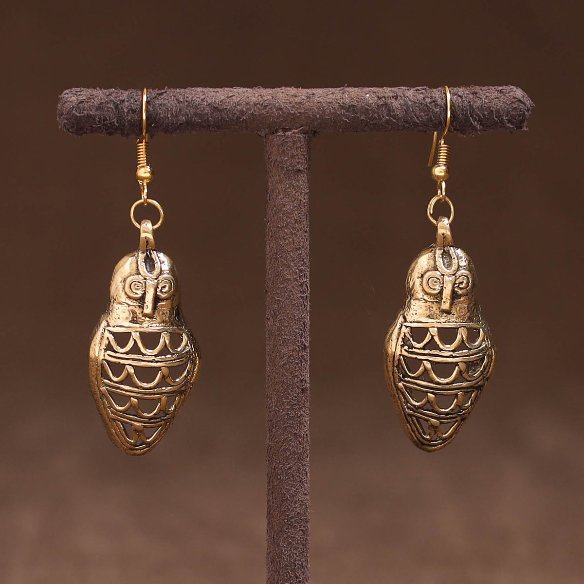 Handmade Tribal Dokra Earrings 03