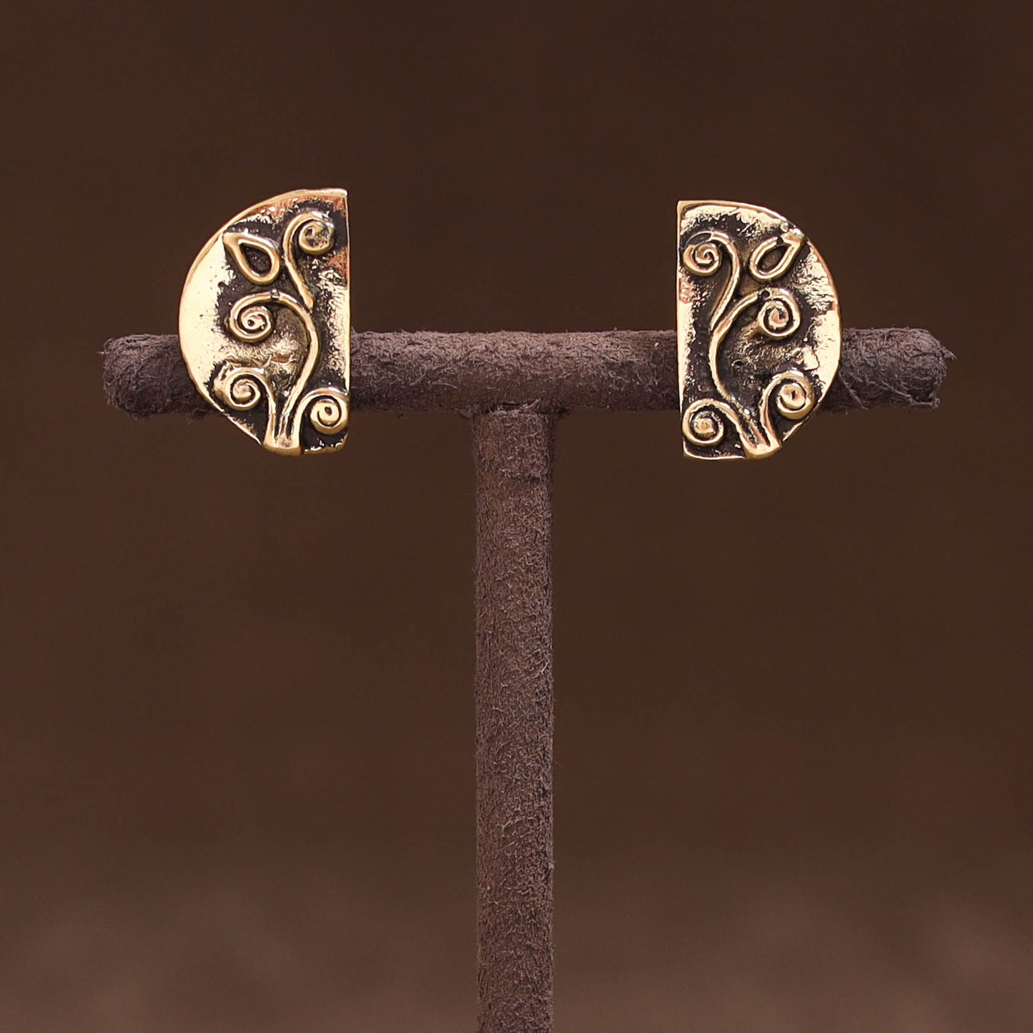 Handmade Tribal Dokra Earrings 01