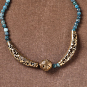 Handmade Beads Tribal Dokra Necklace Set 29