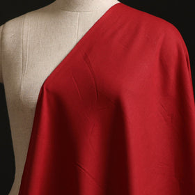 Red - Flex Cotton Prewashed Plain Fabric 24