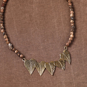 Handmade Beads Tribal Dokra Necklace Set 24