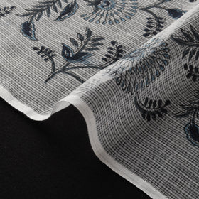 Sanganeri Hand Block Print Kota Doria Cotton Fabric 02