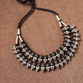 Patwa Threadwork Beaded Double Layered Necklace by Kailash Patwa 54