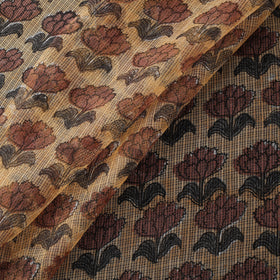 Sanganeri Hand Block Print Kota Doria Cotton Fabric 04