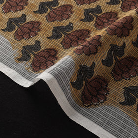 Sanganeri Hand Block Print Kota Doria Cotton Fabric 04