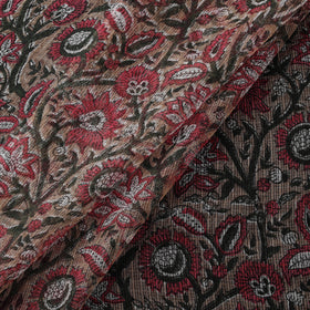 Sanganeri Hand Block Print Kota Doria Cotton Fabric 05