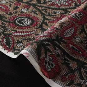 Sanganeri Hand Block Print Kota Doria Cotton Fabric 05