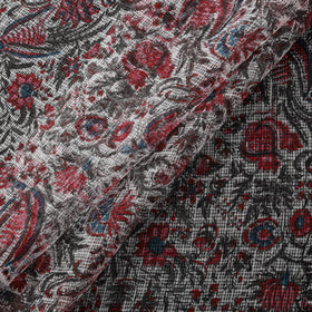 Sanganeri Hand Block Print Kota Doria Cotton Fabric 06