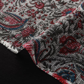 Sanganeri Hand Block Print Kota Doria Cotton Fabric 06