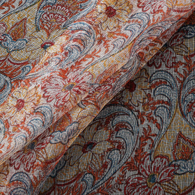 Sanganeri Hand Block Mughal Butta Print Kota Doria Cotton Fabric 10