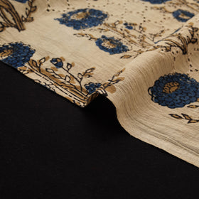 Kutch Hand Block Ajrakh Print Natural Dyed Cotton Hakoba Fabric 01