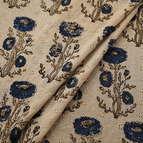 Kutch Hand Block Ajrakh Print Natural Dyed Cotton Hakoba Fabric 02