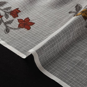 Sanganeri Hand Block Mughal Butta Print Kota Doria Cotton Fabric 12