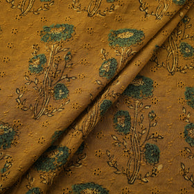 Kutch Hand Block Ajrakh Print Natural Dyed Cotton Hakoba Fabric 05