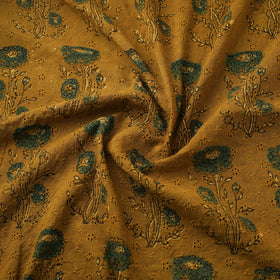 Kutch Hand Block Ajrakh Print Natural Dyed Cotton Hakoba Fabric 05