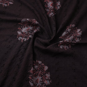 Kutch Hand Block Ajrakh Print Natural Dyed Cotton Hakoba Fabric 07