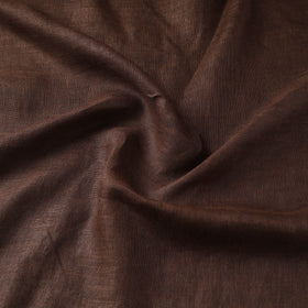 Brown - handloom linen bhagalpuri fabric 07 - handcrafted